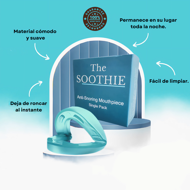 BOQUILLA SOOTHIE -  TU ALIADO PERFECTO PARA COMBATIR LOS RONQUIDOS!